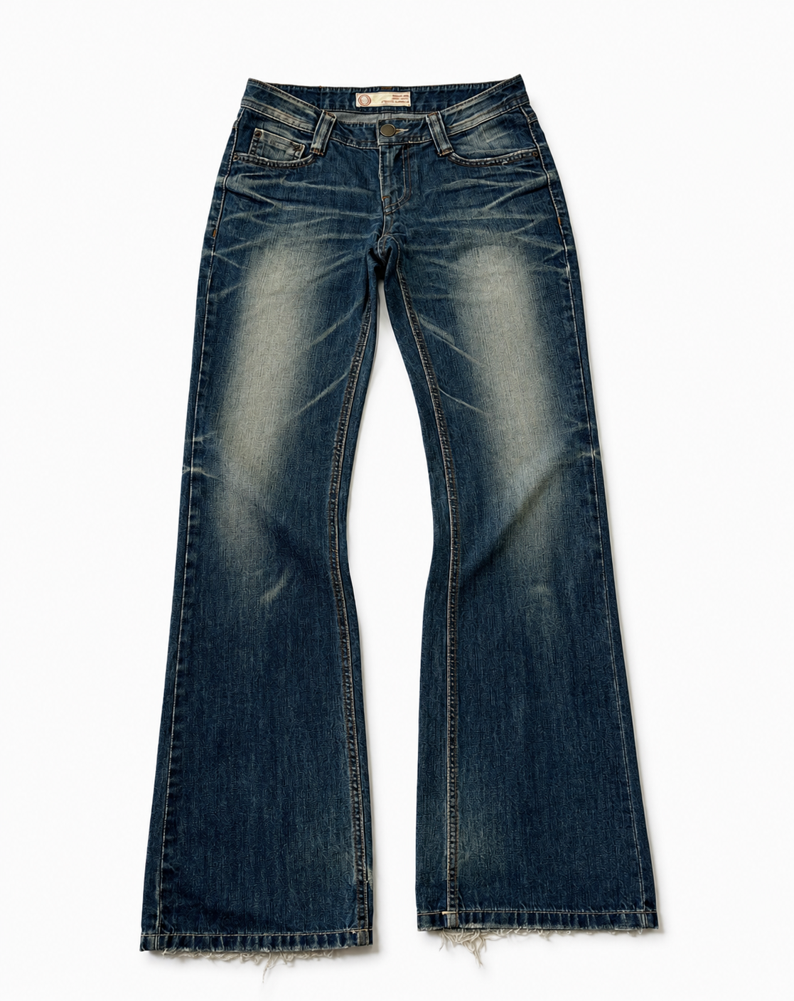 Vintage Medium Wash Flare Jeans