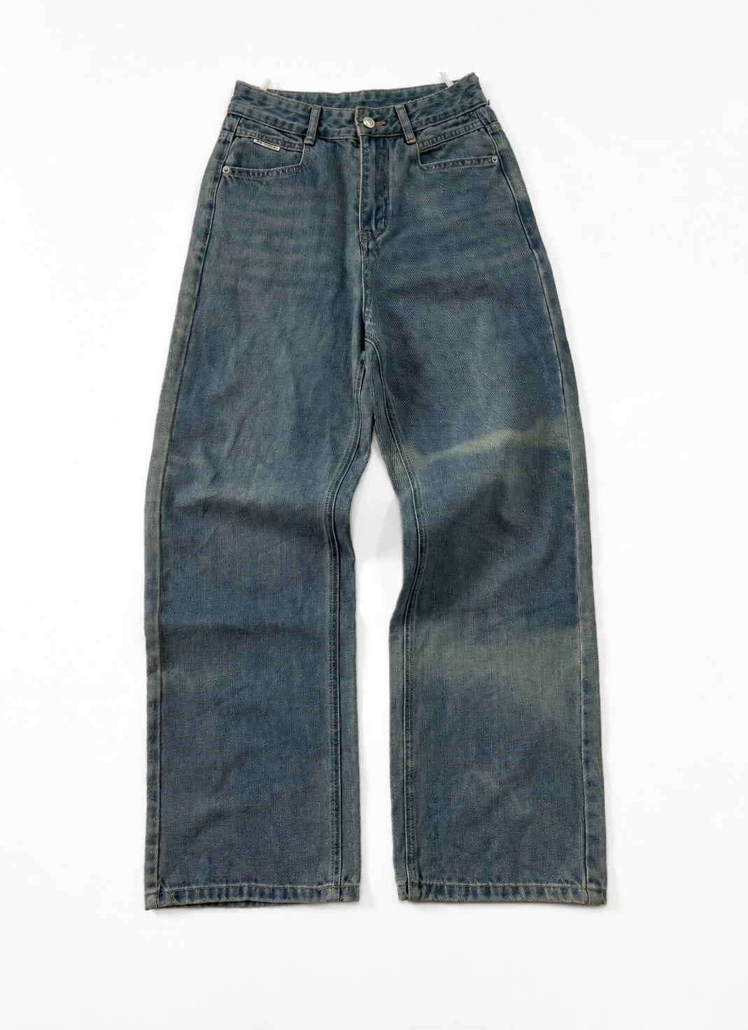 Light Wash Straight-Leg Women's Jeans