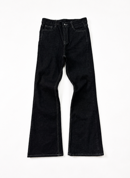 Dark Wash Flared Women's Jeans