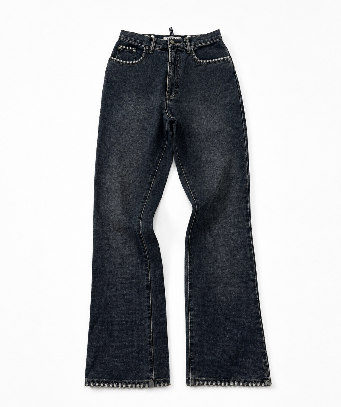 Vintage Wash Flared Women's Jeans