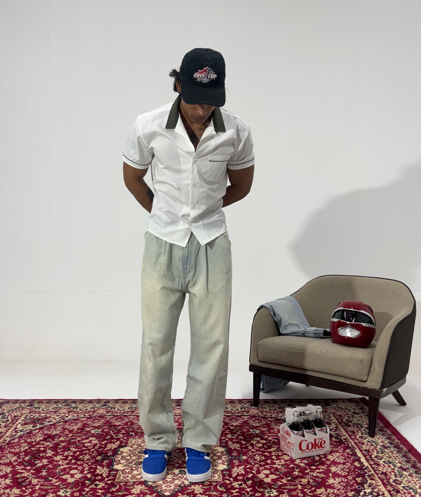 Men's Dust Fade Relaxed Denim