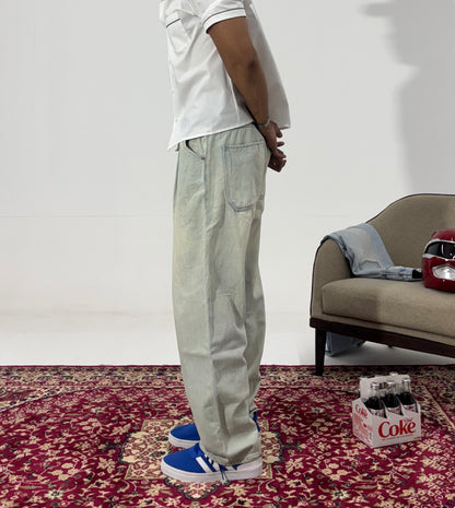 Men's Dust Fade Relaxed Denim