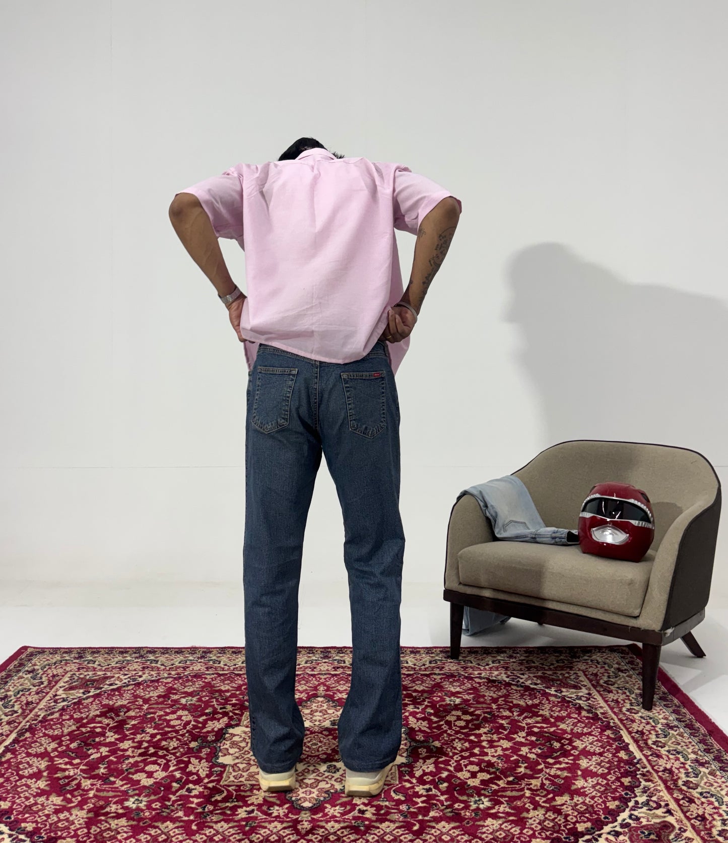 Men's Classic Blue Straight Fit Denim