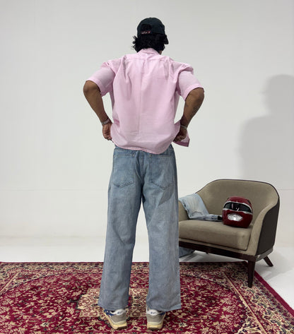 Men's Frost Wash Relaxed Denim