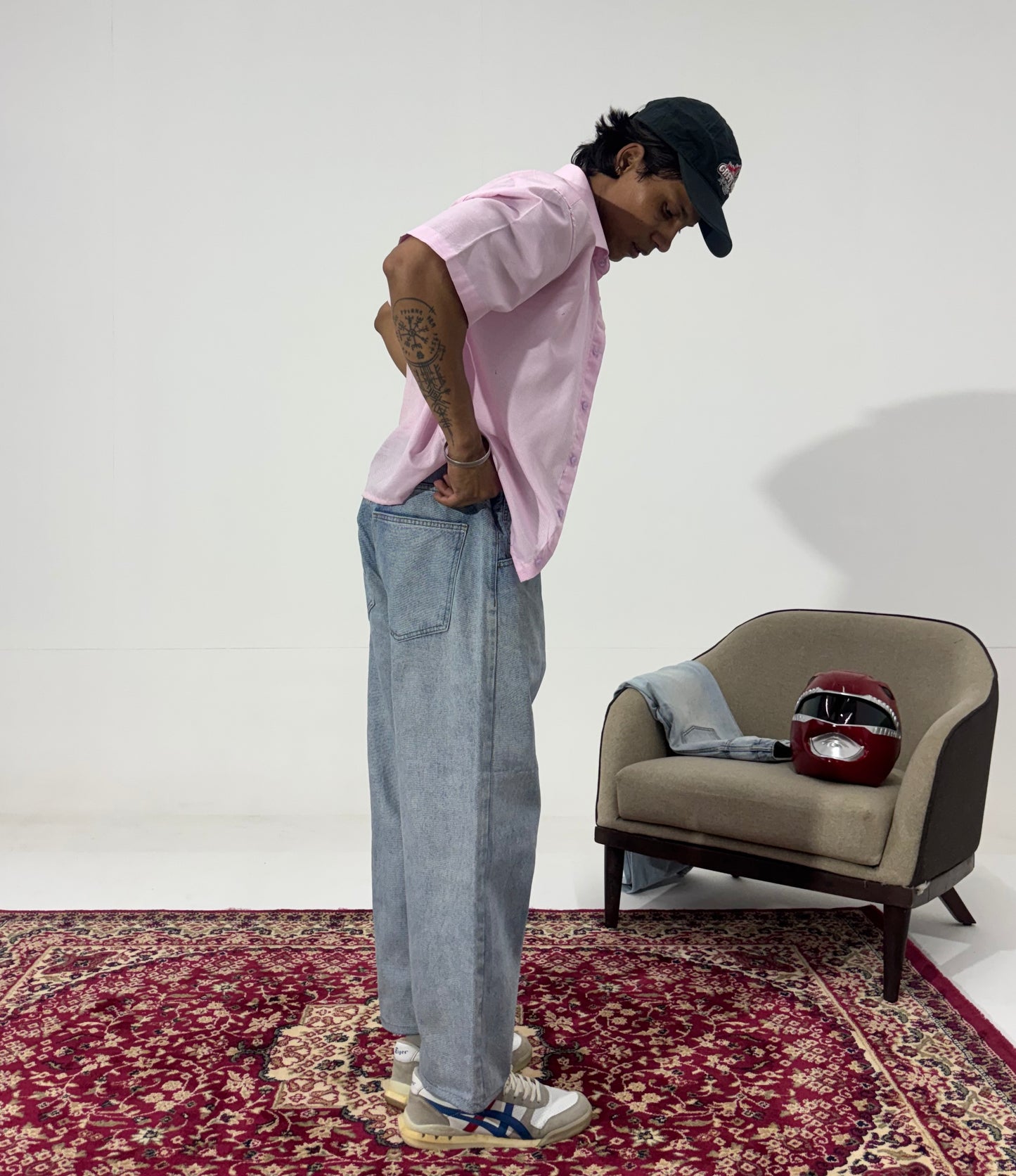 Men's Frost Wash Relaxed Denim