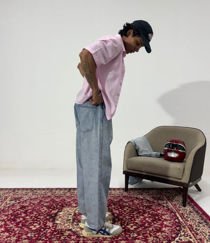 Men's Frost Wash Relaxed Denim