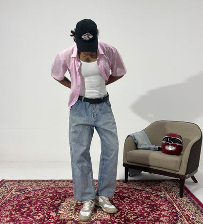 Men's Frost Wash Relaxed Denim