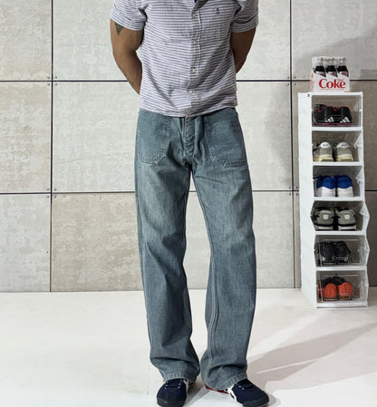 Men's Vintage Wash Carpenter Fit Denim