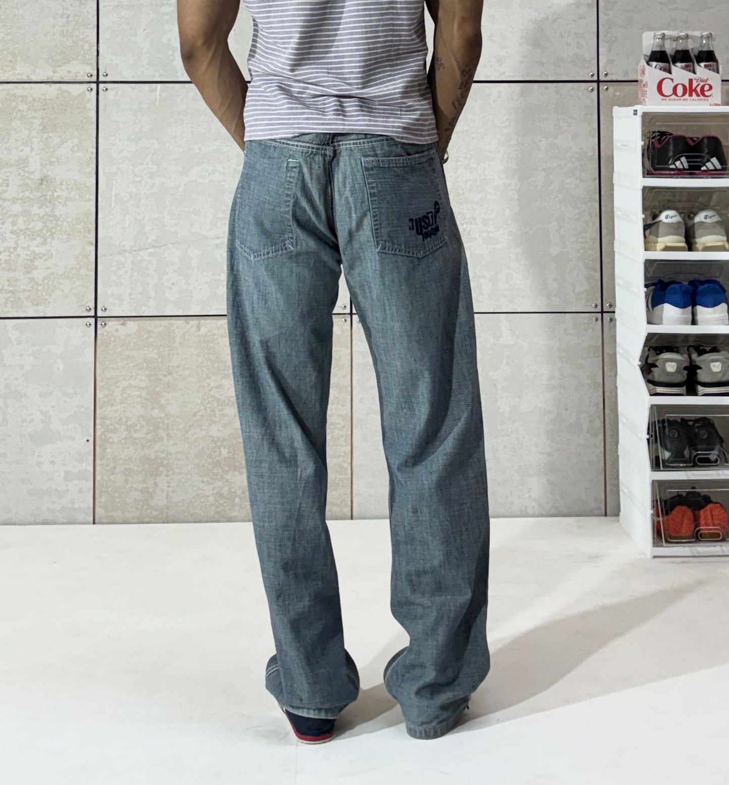 Men's Vintage Wash Carpenter Fit Denim