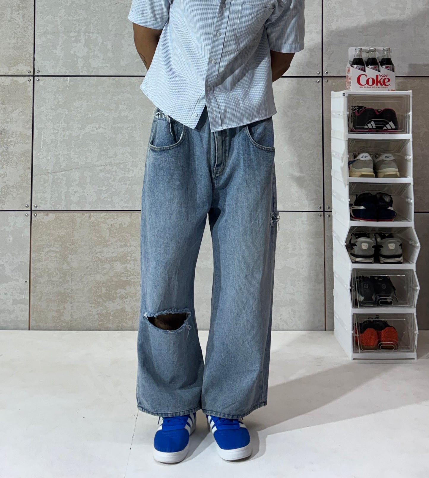 Men's Oversized Barrel Denim