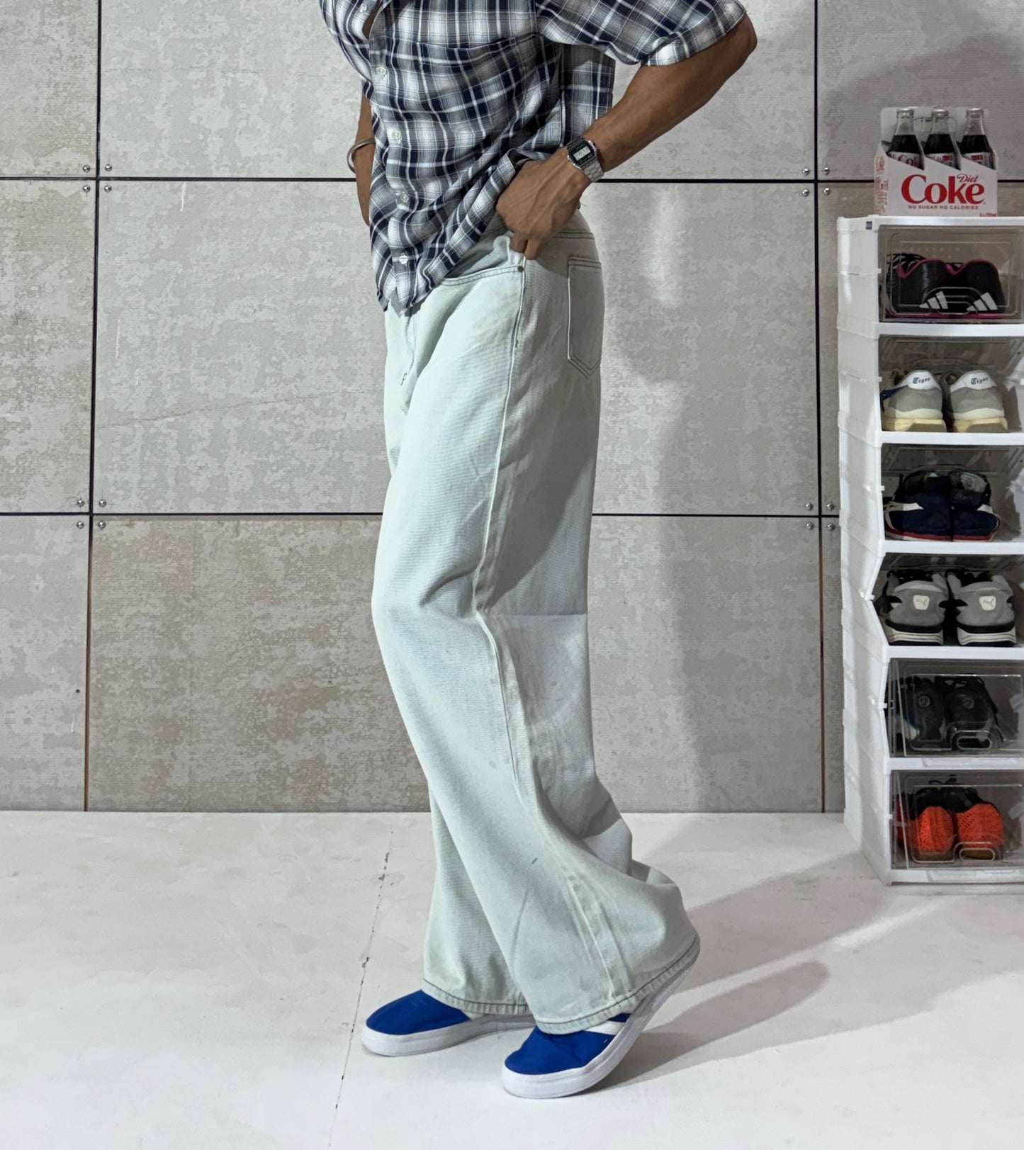 Men's Glacier Wash Baggy Denim