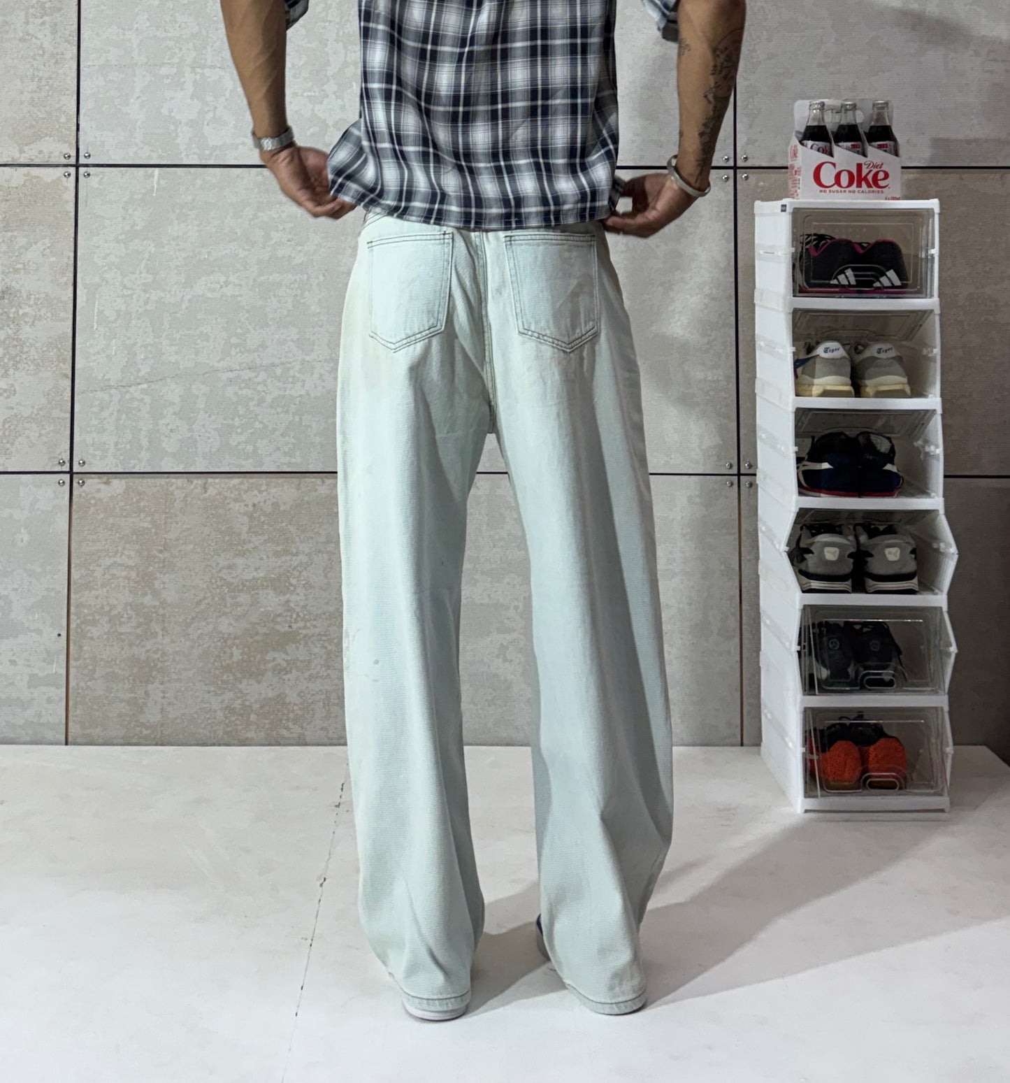 Men's Glacier Wash Baggy Denim