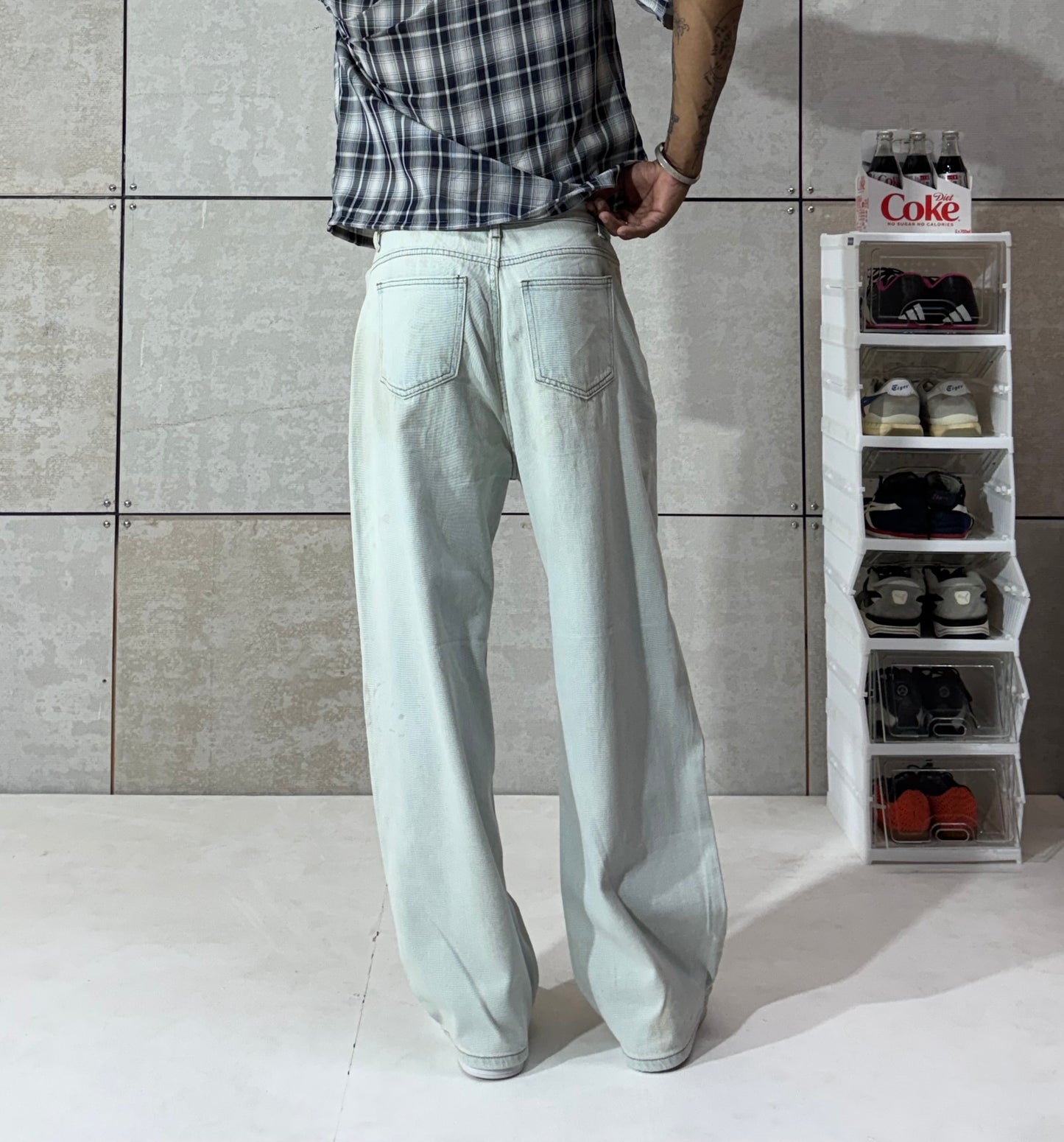 Men's Glacier Wash Baggy Denim