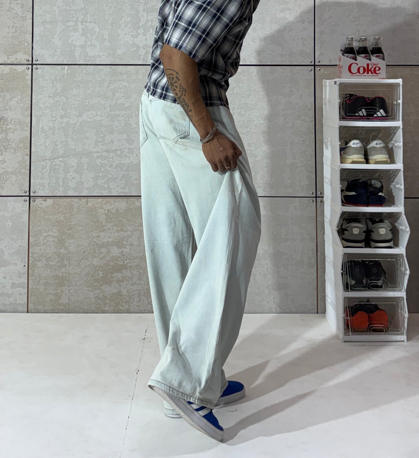 Men's Glacier Wash Baggy Denim