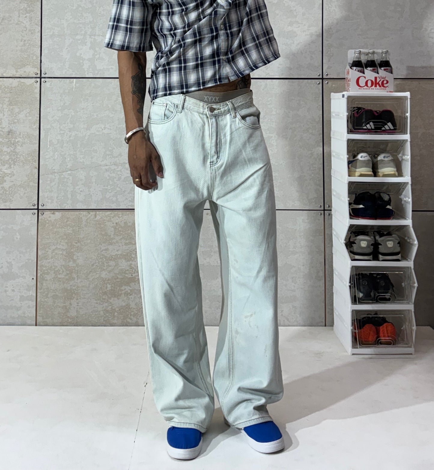 Men's Glacier Wash Baggy Denim
