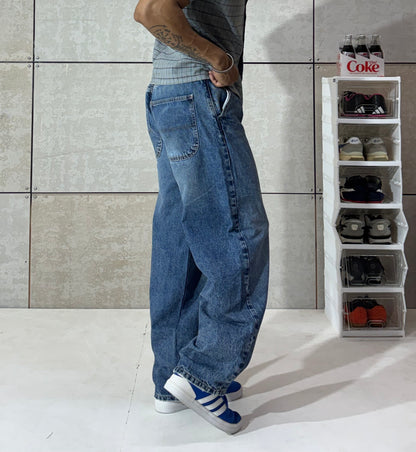 Men's Vintage Blue Balloon Denim