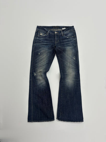 Slight Distressed Flare Women's Jeans