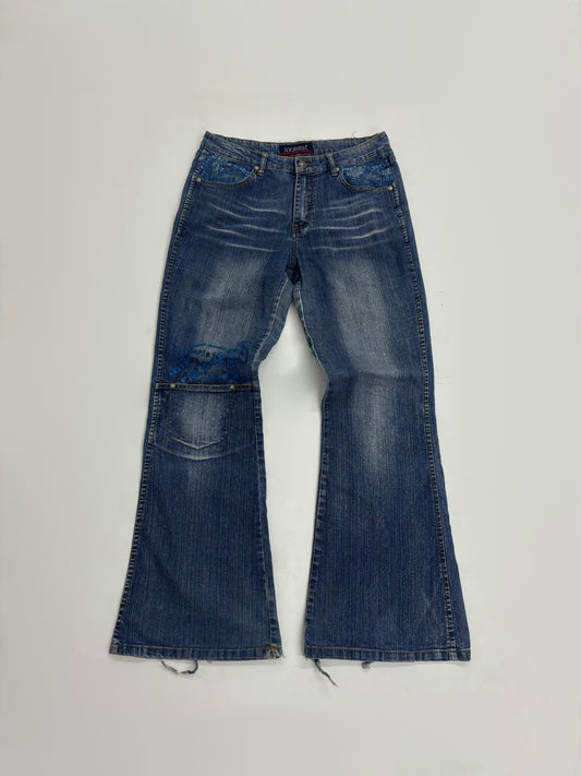 Wide leg Wash Women's Denim Jeans