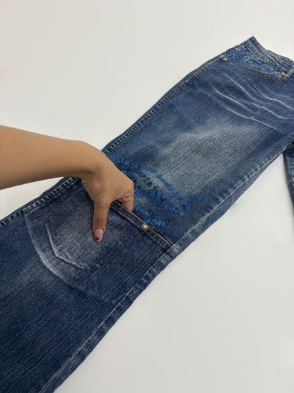 Wide leg Wash Women's Denim Jeans