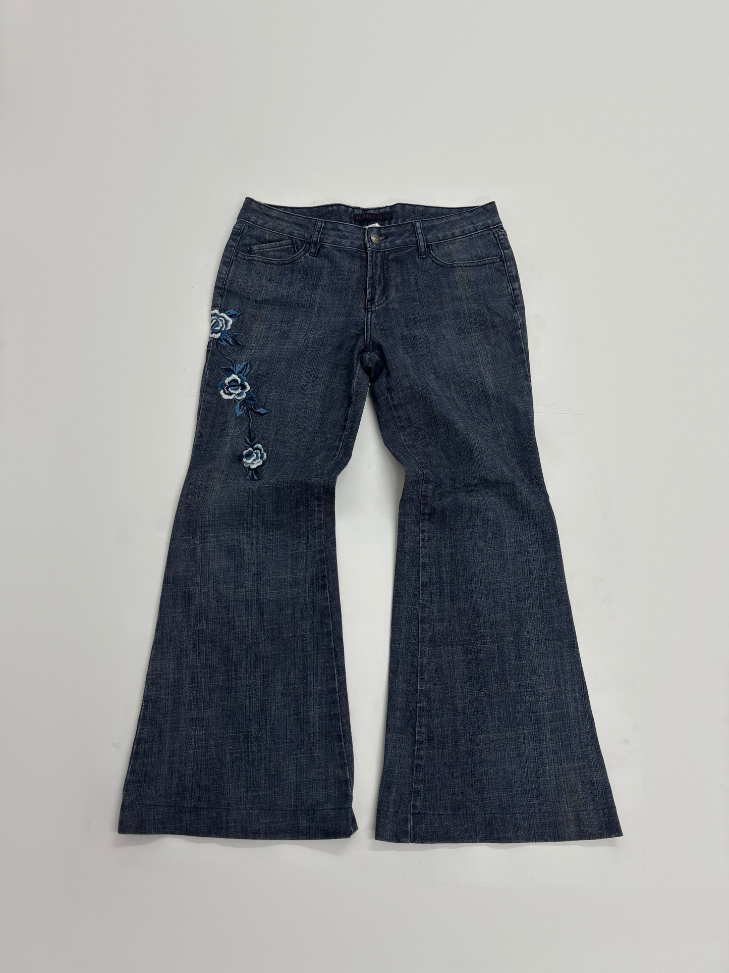 Embroidered Flare  Women's Jeans
