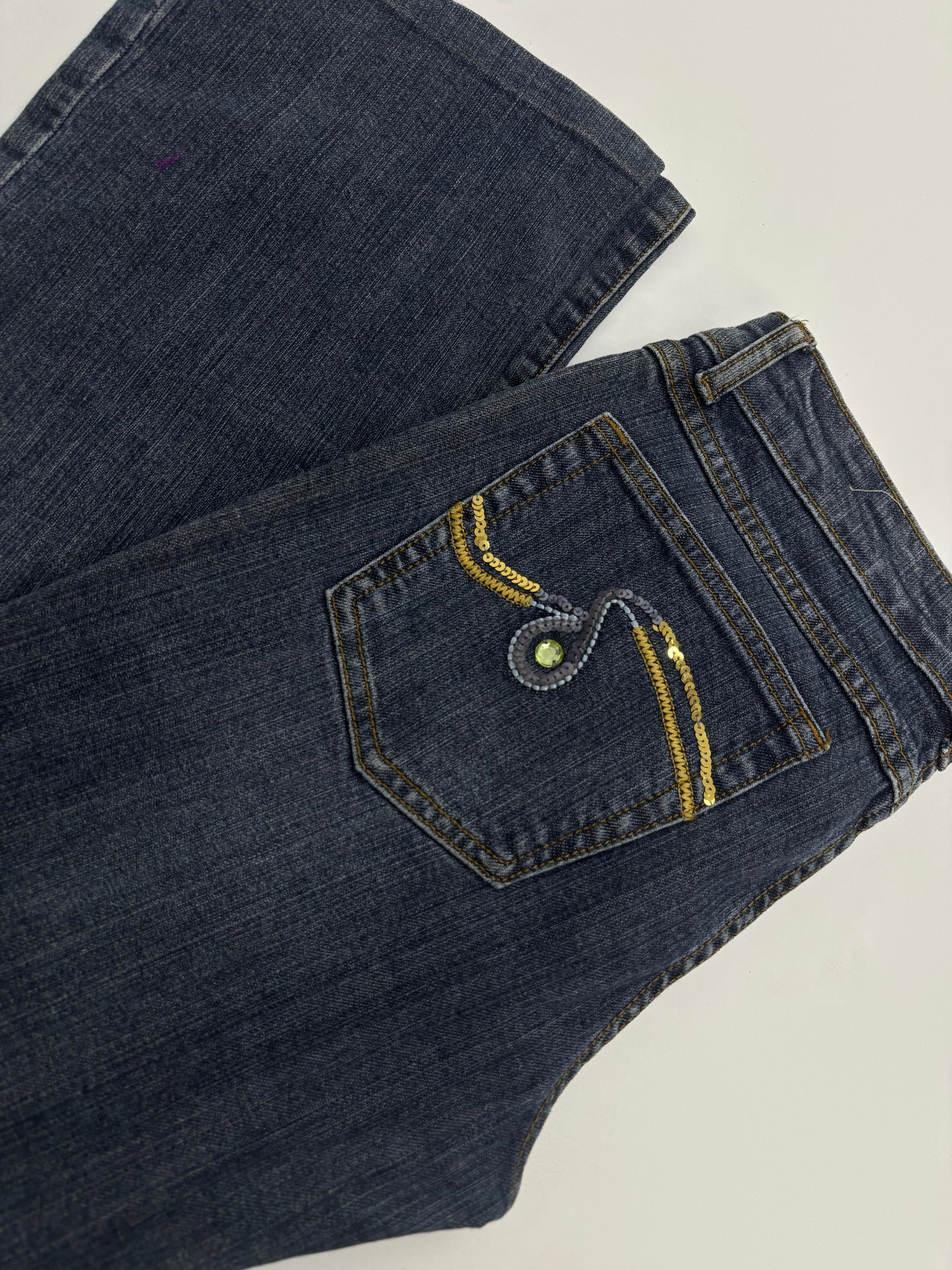 Dark-wash bootcut Women's jeans