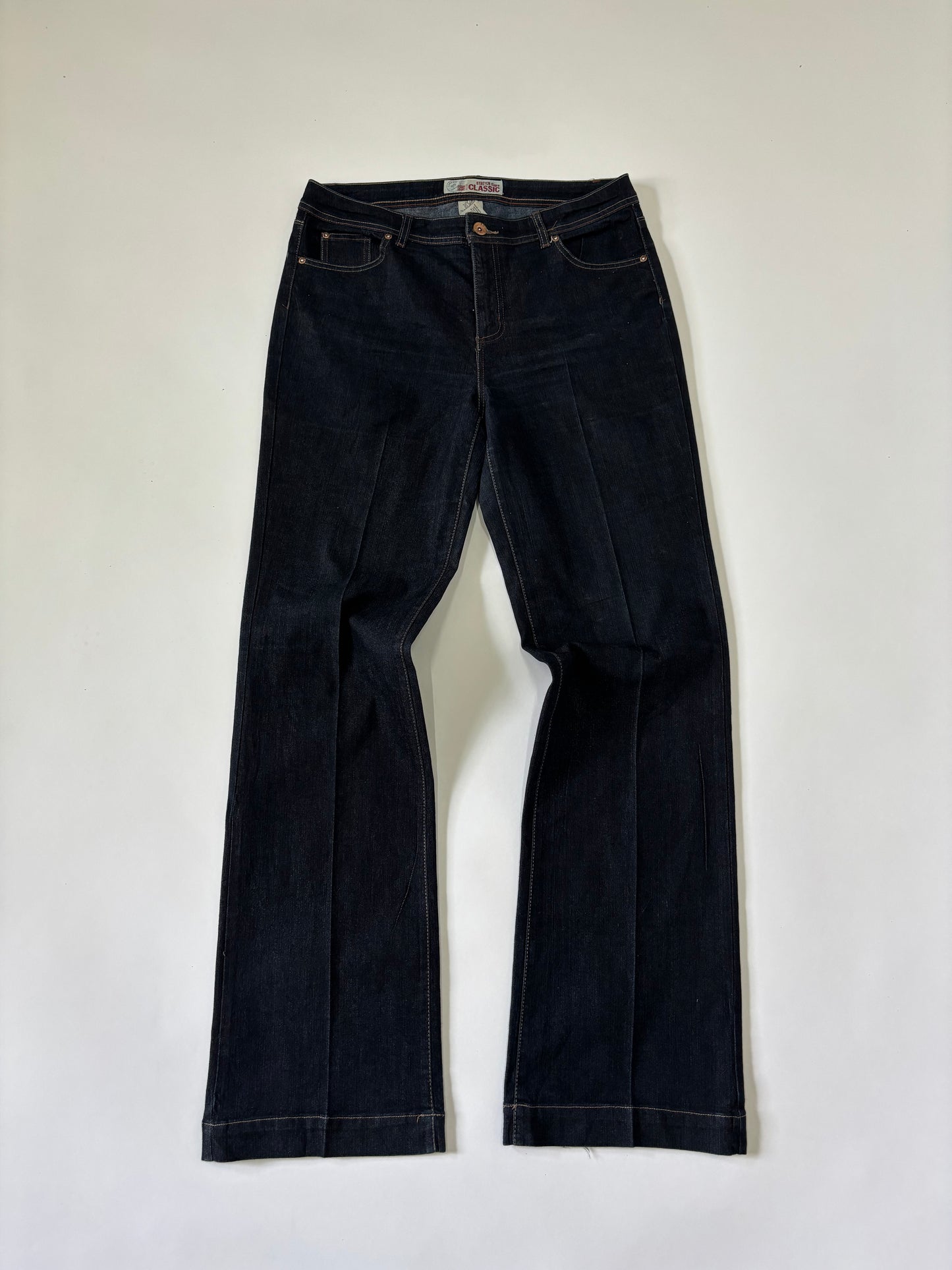 Dark Wash Stretch Flare Women's Jeans