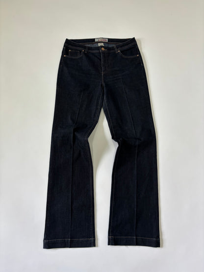 Dark Wash Stretch Flare Women's Jeans