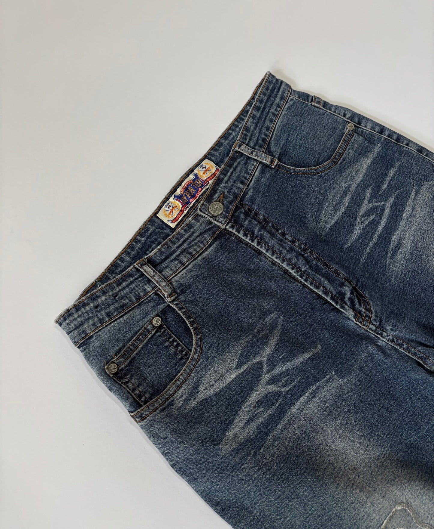 Y2K Embroidered Flare Women's Jeans