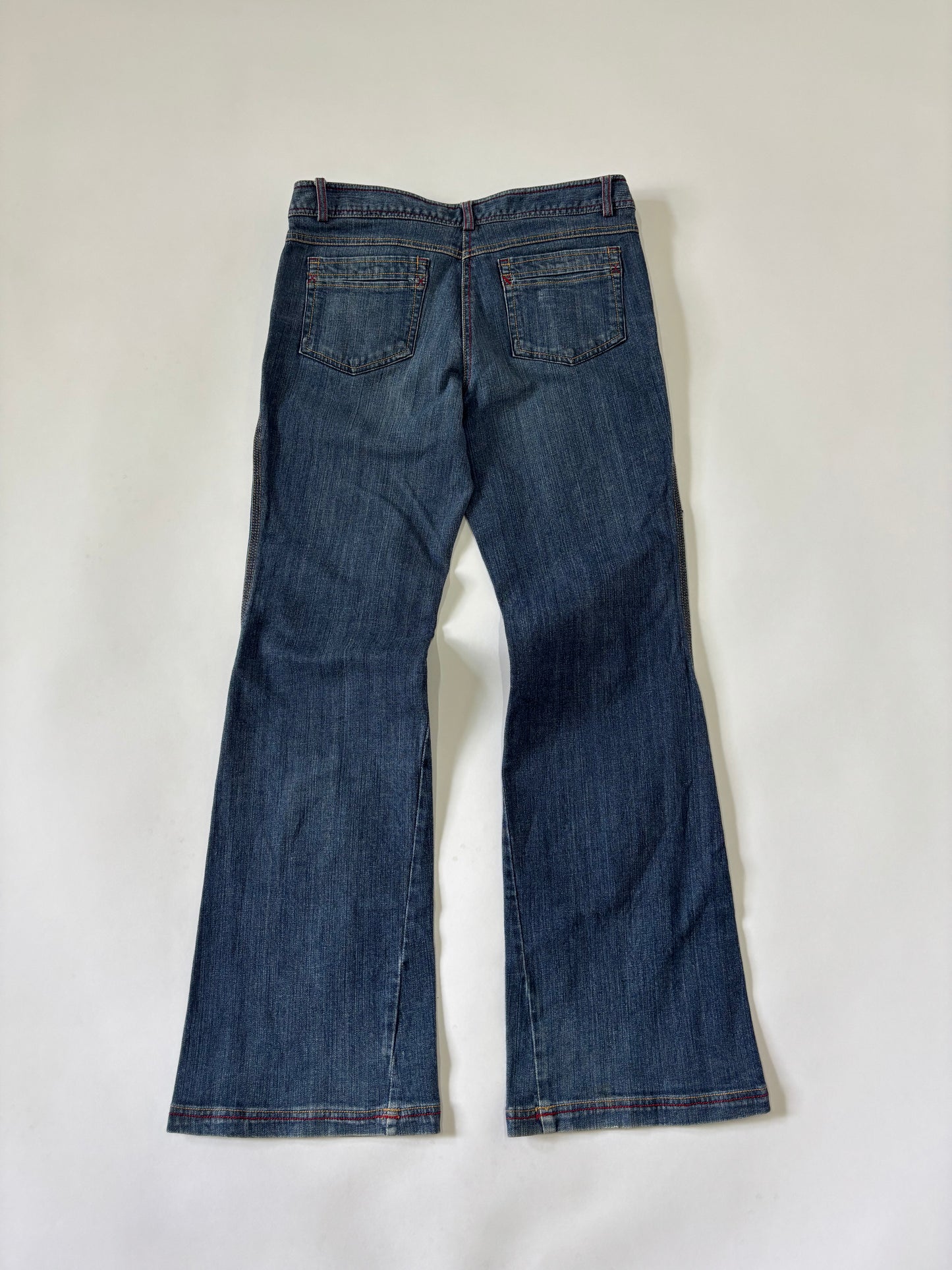 Medium wash Embellish detailed Women's denim