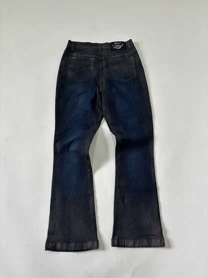 Dirt wash faded jeans
