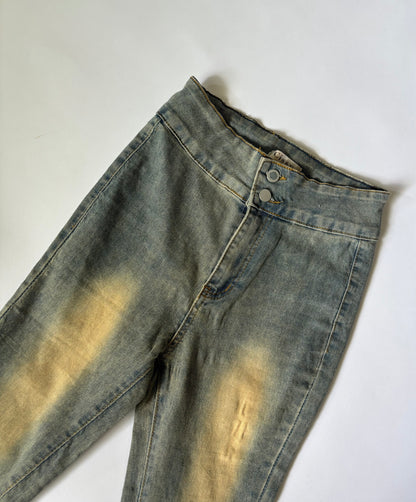 Light Wash Extreme Flare Women's Jeans