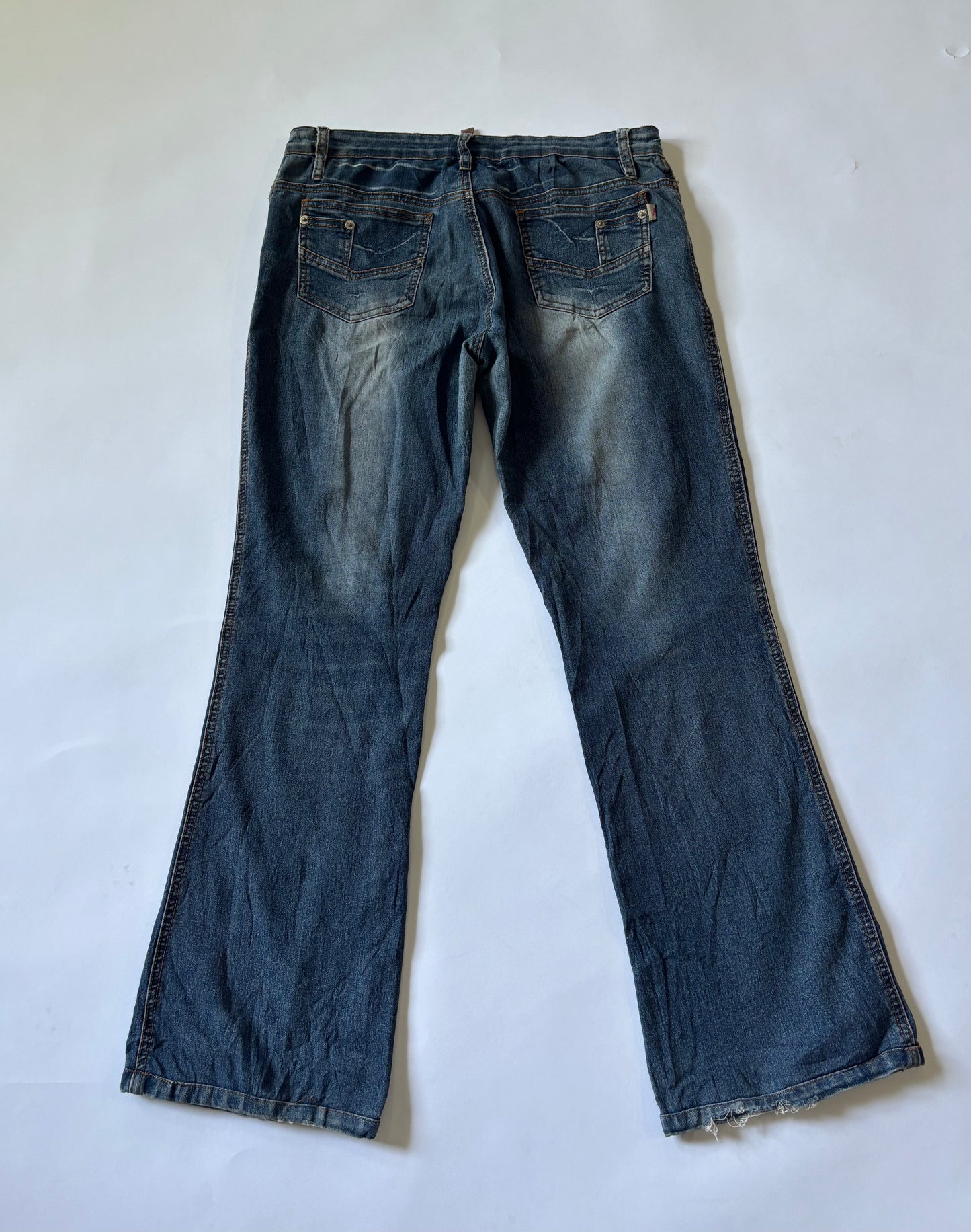 Floral Embroidered Bootcut Women's Jeans