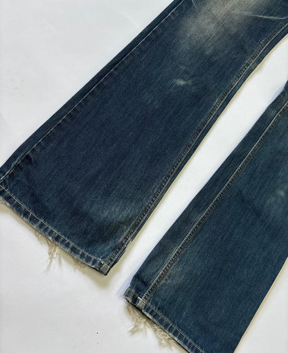 Vintage Medium Wash Flare Jeans