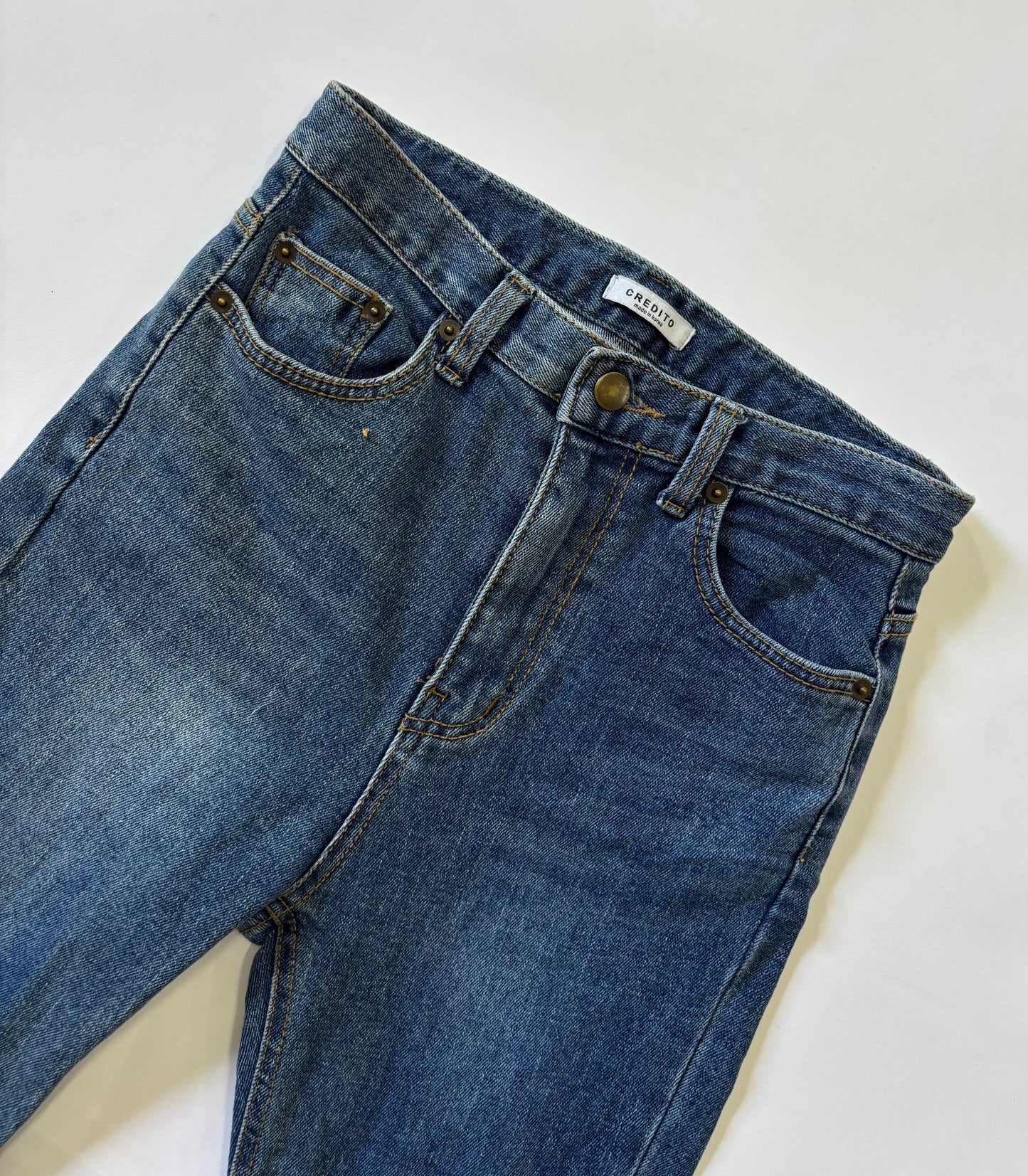 High rise denim flare Women's jeans