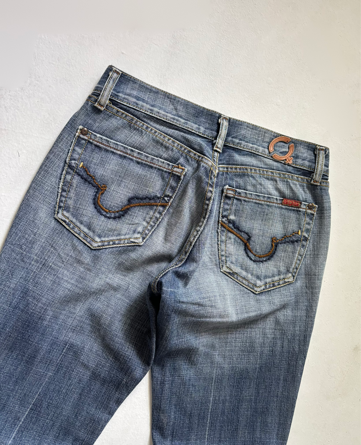 Light Wash Low Rise Bootcut Women's Jeans
