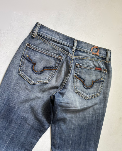 Light Wash Low Rise Bootcut Women's Jeans