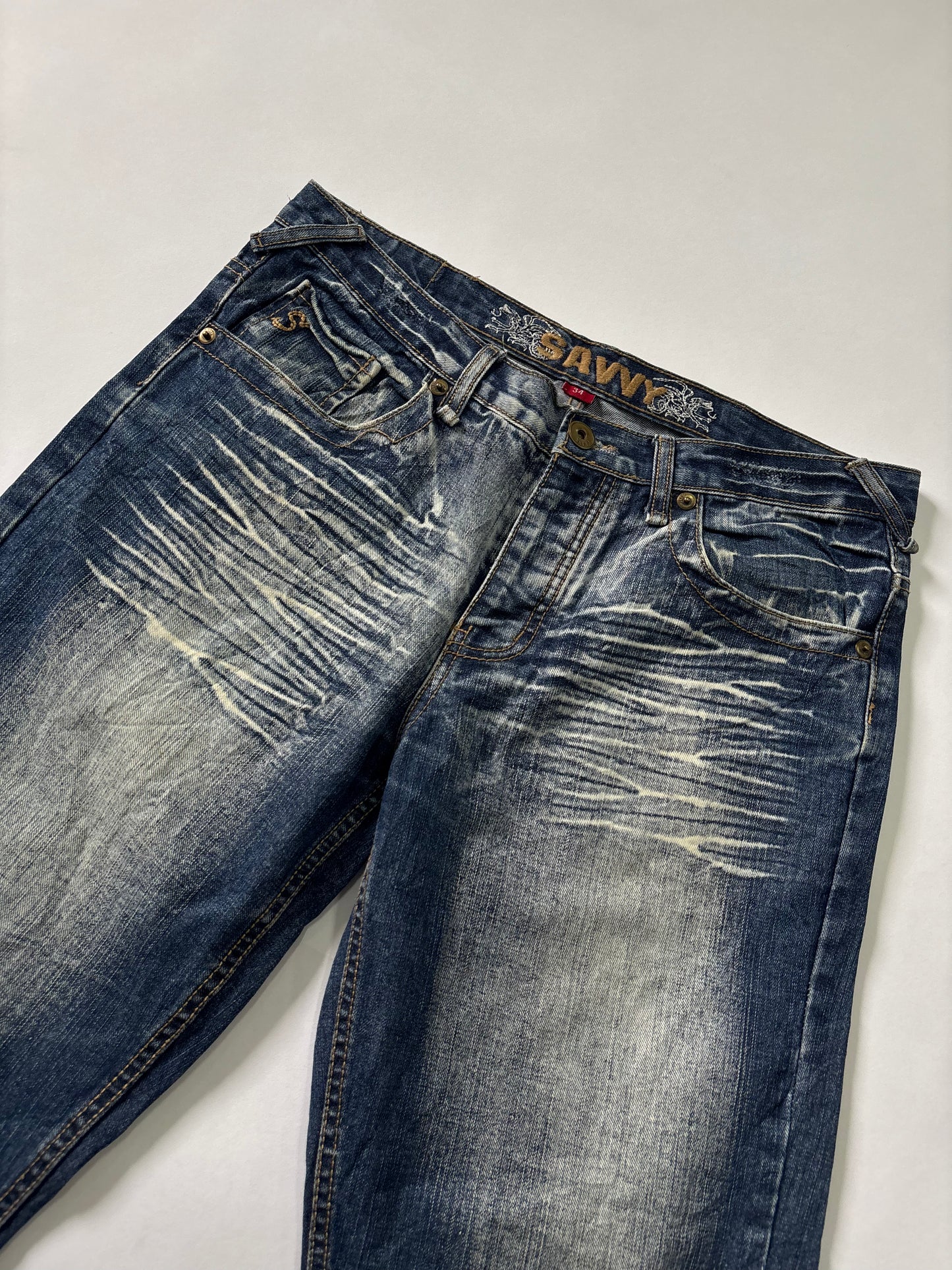 Vintage Whiskered Unisex Jort