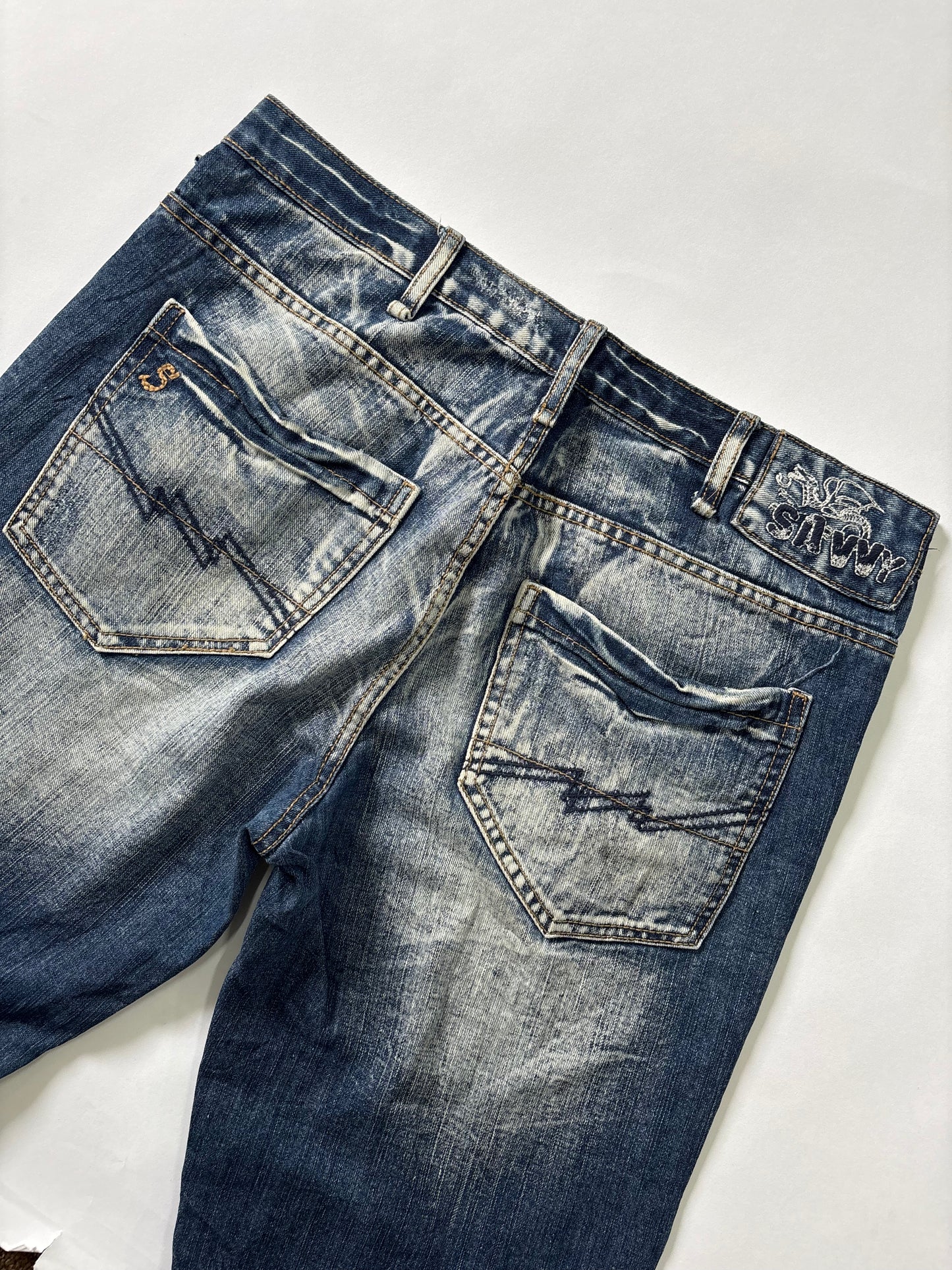 Vintage Whiskered Unisex Jort