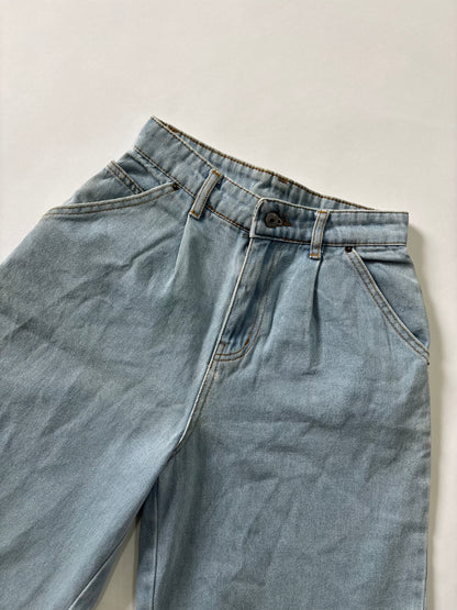 Light Wash Baggy Unisex Jort