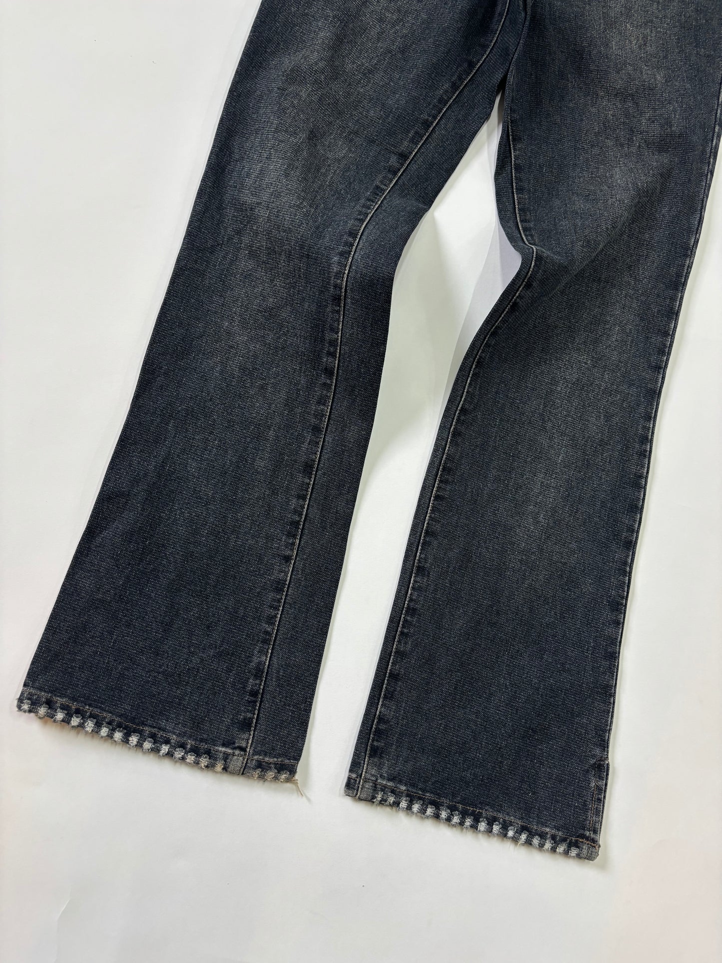 Vintage Wash Flared Women's Jeans